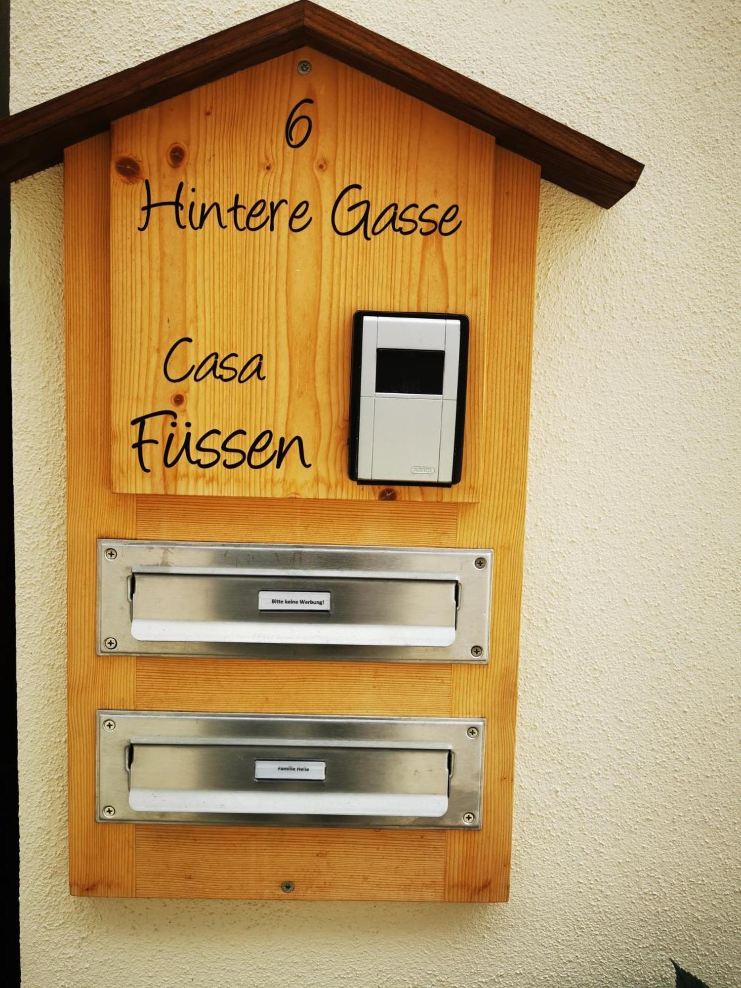 Apartmán Casa Fuessen Exteriér fotografie